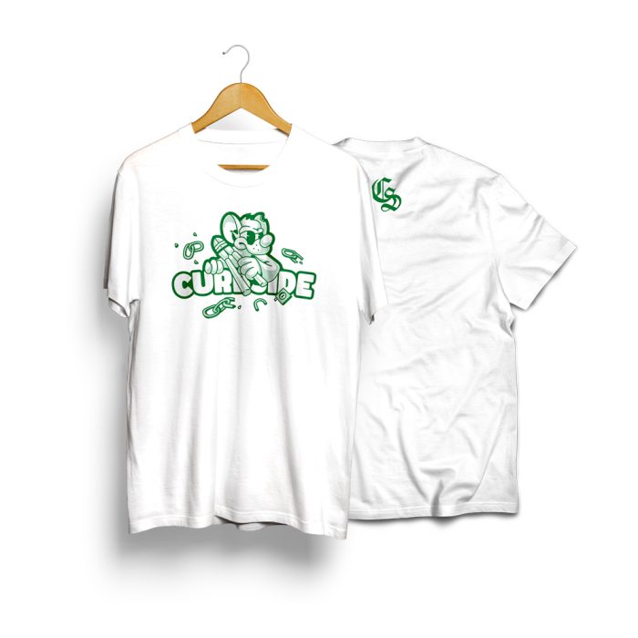 Curbside screen printed t-shirt